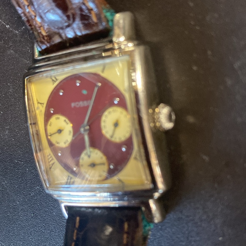 Fossil leather watch - Picture 4 of 7
